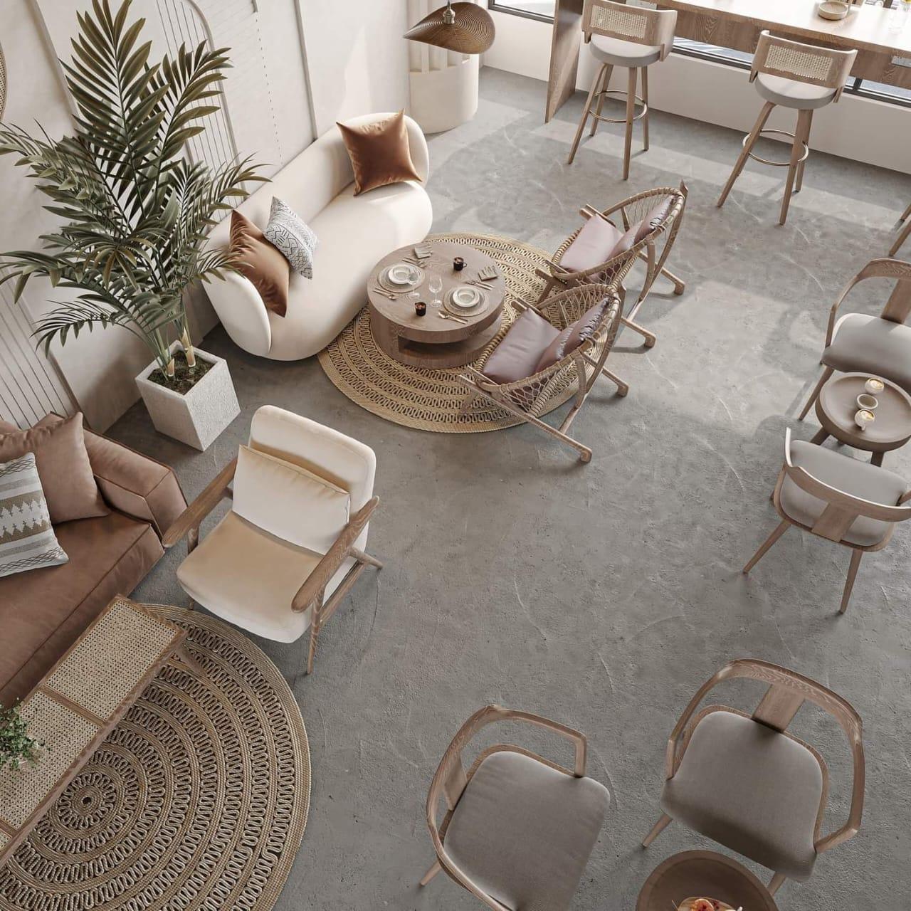 Modern coffee shop interior design in Riyadh – Focal Point Decor (1)