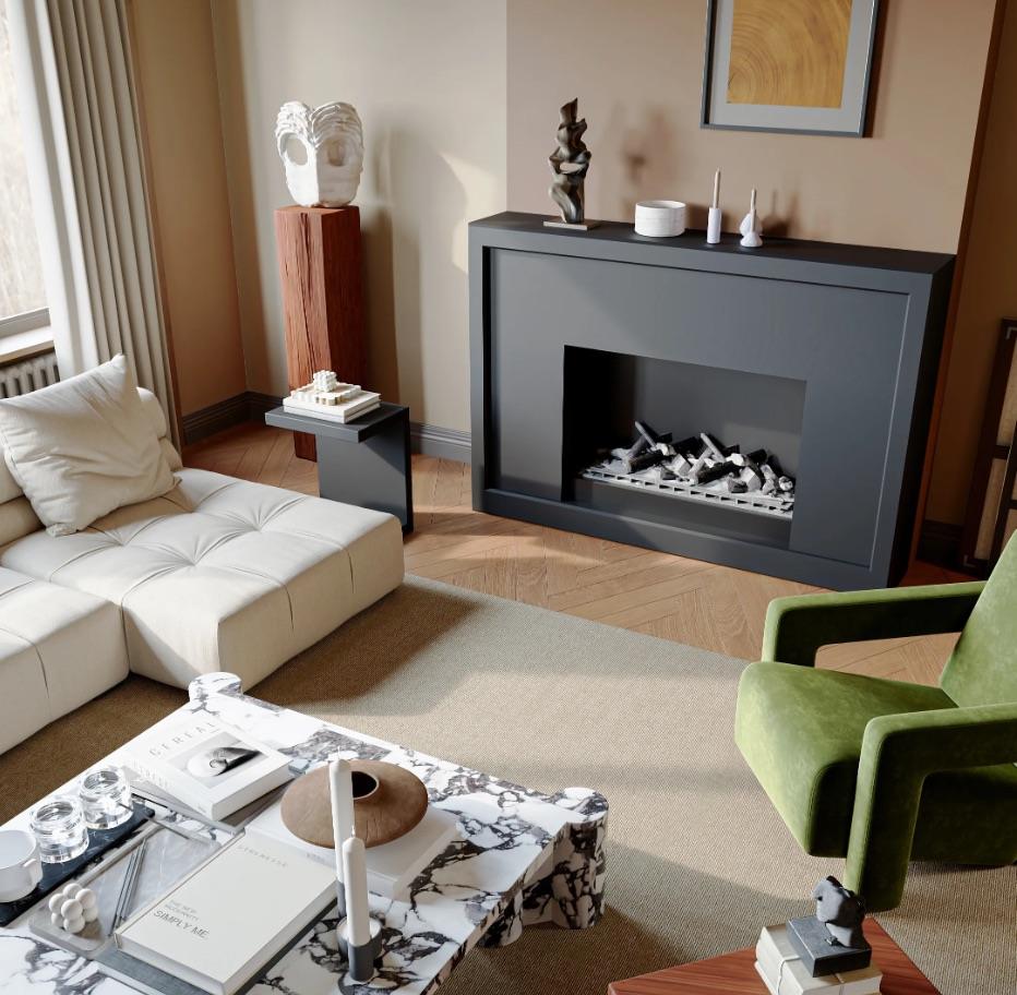Residential interior design concept – living, dining and bedroom – Focal Point Decor (10)
